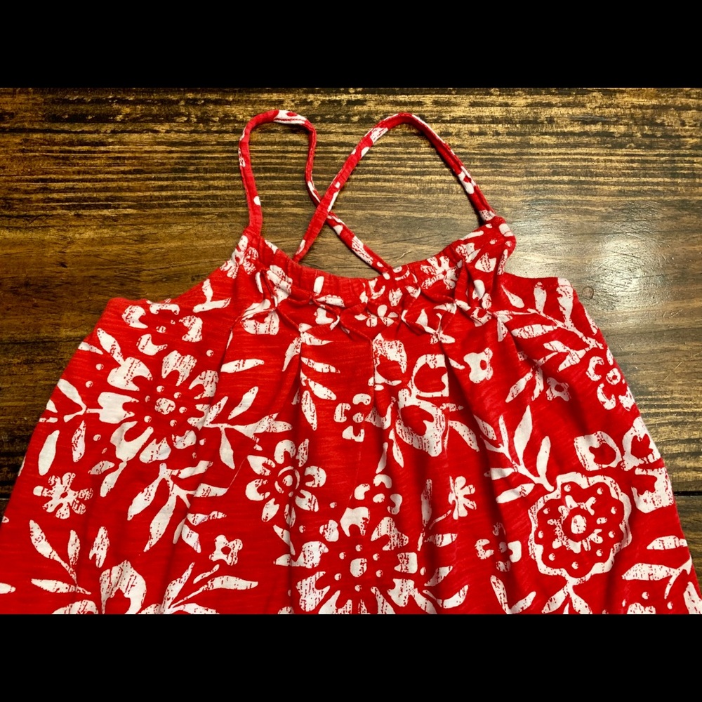 🌼Old Navy Little Girls Red Top (M)🌼 - Picture 2 of 6